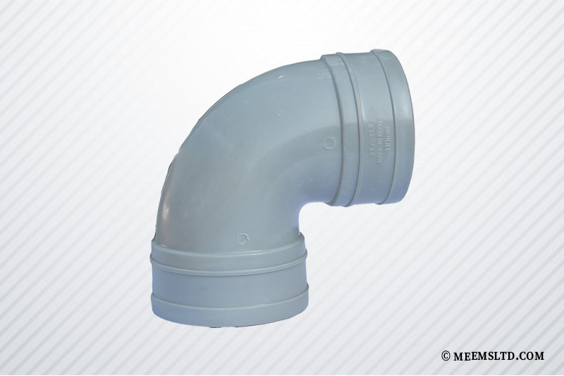 pvc waste bend 90 deg